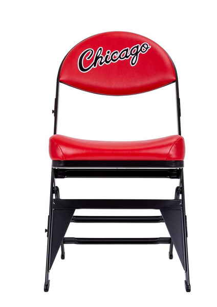 Chicago Bulls Hardwood Classics NBA Logo Chair Specseatshop